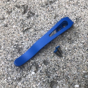 Titanium Deep Pocket Clip For Kershaw Launch 4 7500BLK Launch 6 7800BLK Launch 10 7350 Launch 11 7550 Launch 13 7650 Launch 14 7850 knife