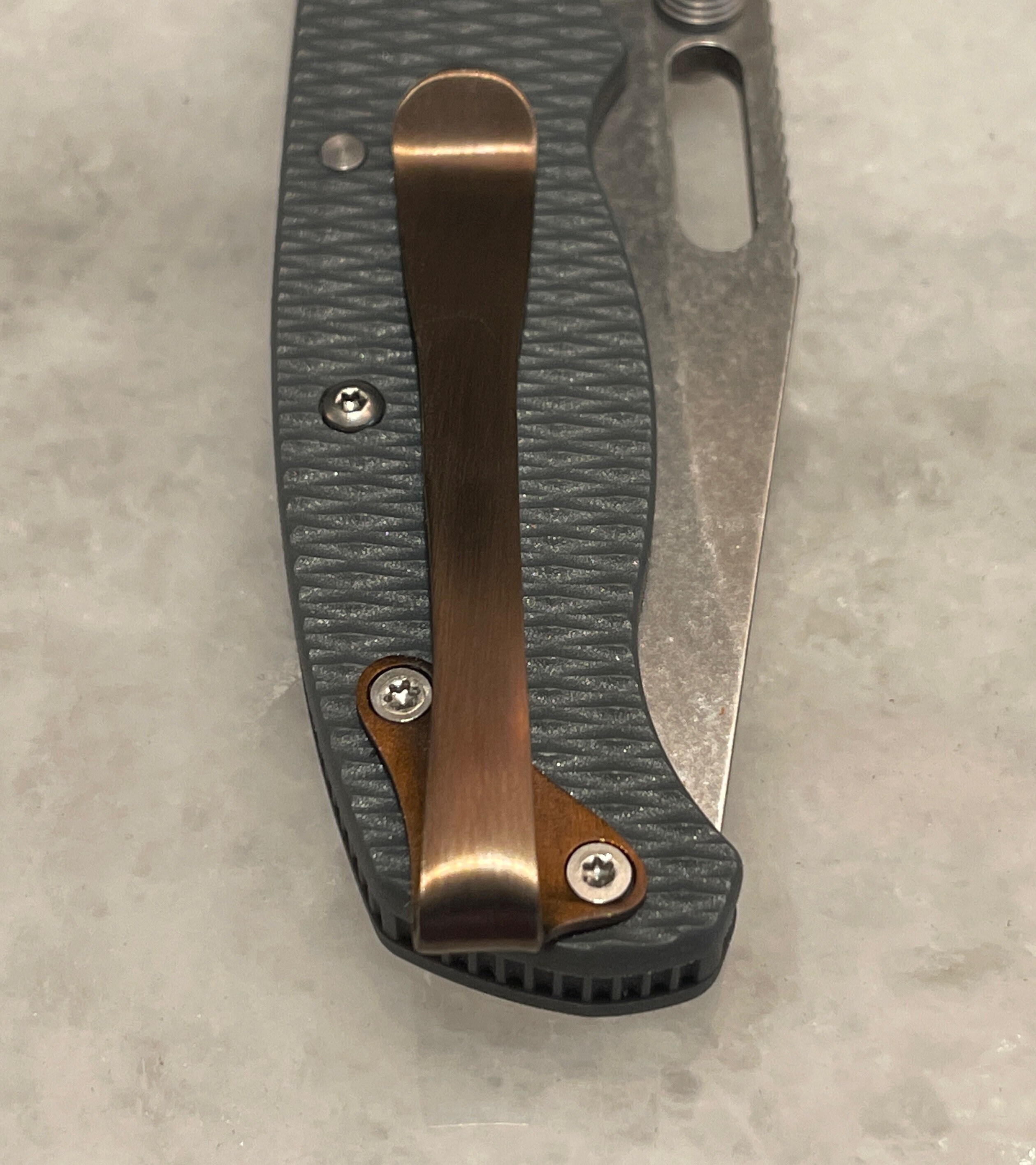 Deep Carry Pocket Clip for Demko AD20.5 Knife| Titanium Anodize