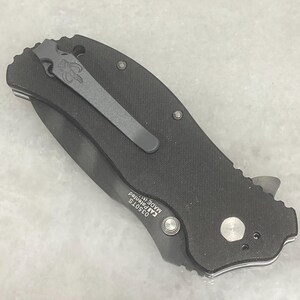 Flat Gray Titanium Deep Carry Pocket Clip For Zero Tolerance ZT0300 ZT0350 ZT0301 ZT0303 Knife with Mythosaur Skull image 6