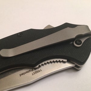 Titanium Pocket Clip Compatible With Kershaw Tremor Pocket Knife 1950 1950ST