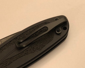 Matte Black Titanium Deep Carry Pocket Clip Made For Kershaw Blur 1670 Knife
