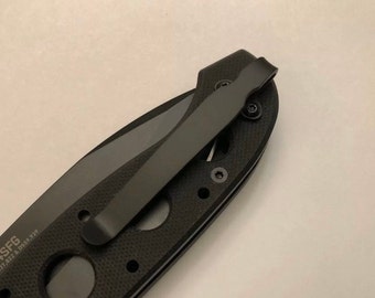 Matte Black Titanium Deep Carry Pocket Clip For Crkt M21 14sfg Etsy