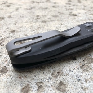 Titanium Deep Pocket Clip For Kershaw Launch 4 7500BLK Launch 6 7800BLK Launch 10 7350 Launch 11 7550 Launch 13 7650 Launch 14 7850 knife