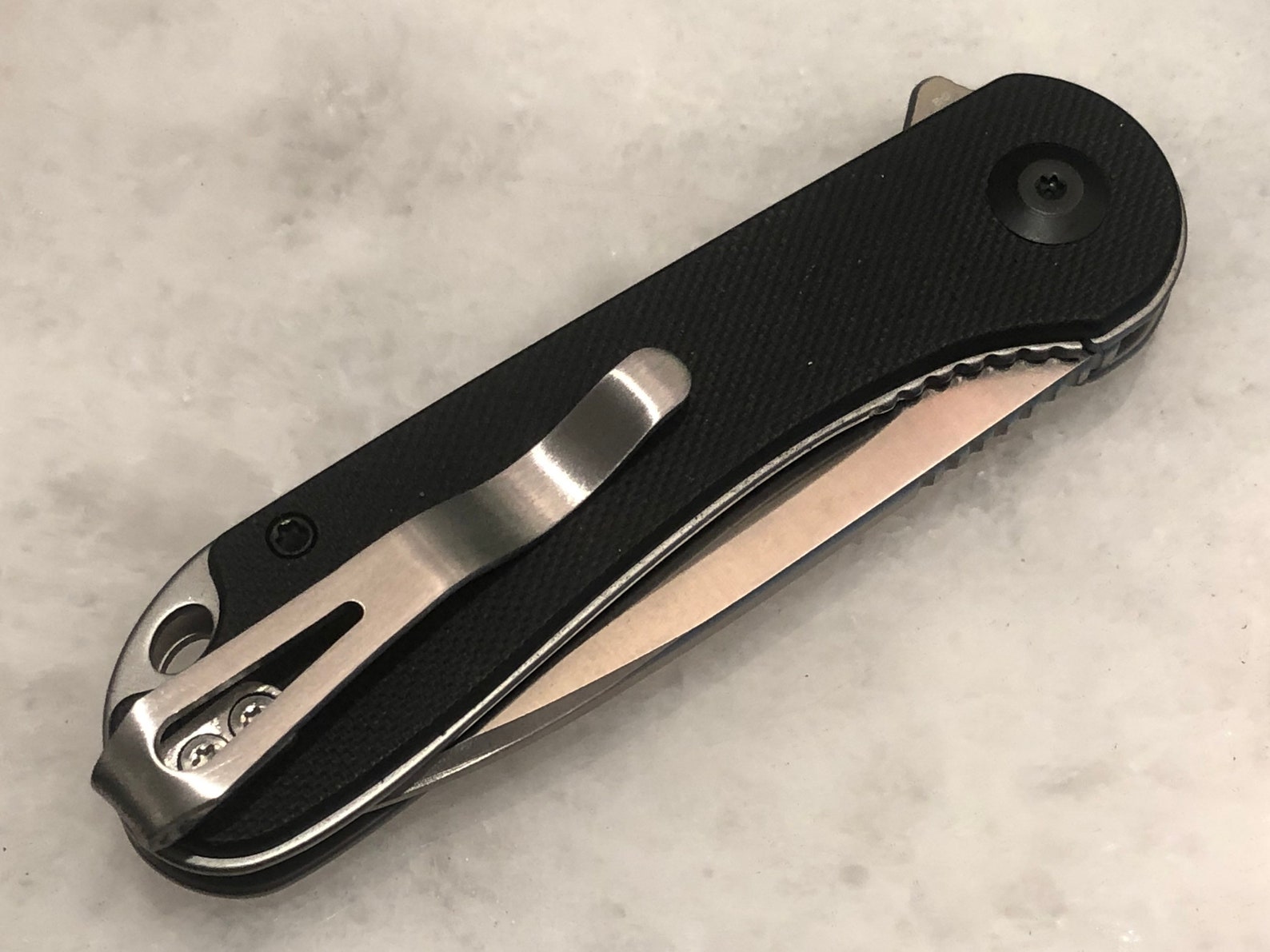 Satin Finish Titanium Deep Pocket Clip for WE Knife CIVIVI Etsy