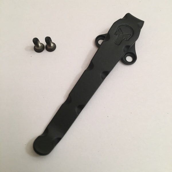 Black Titanium Clip Made For Benchmade Knife Stryker Triage 908 909 915 916