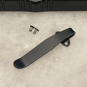 Black Titanium Deep Pocket Clip For Streamlight Wedge Flashlight 88810 88811 88812 88813 XT