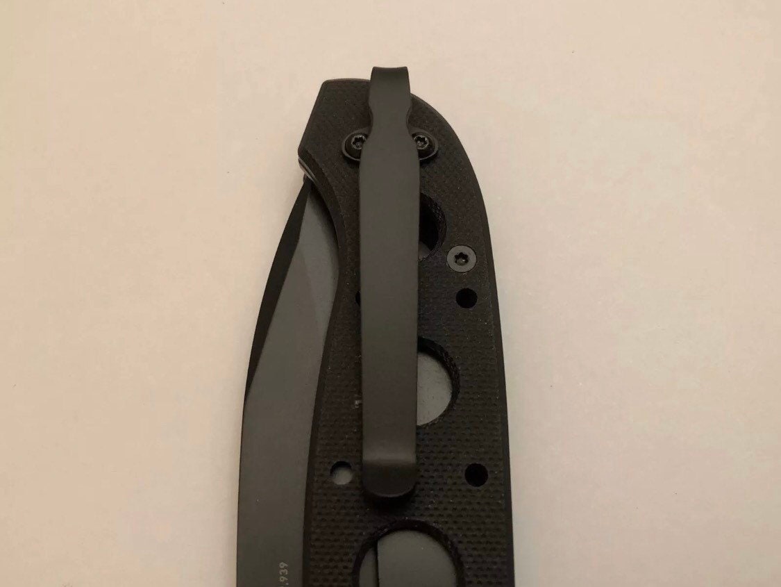 Matte Black Titanium Deep Carry Pocket Clip For Crkt M21 14sfg Etsy