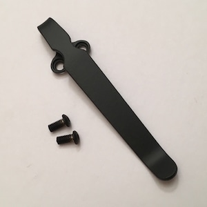 Black Titanium Deep Carry Clip For Ontario Rat 1 Knife 8848 8846 8871 8847 8849 8870