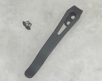 Titanium Deep Pocket Clip For Kershaw Launch 4 7500BLK Launch 6 7800BLK Launch 10 7350 Launch 11 7550 Launch 13 7650 Launch 14 7850 knife