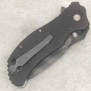 Flat Gray Titanium Deep Carry Pocket Clip For Zero Tolerance ZT0300 ZT0350 ZT0301 ZT0303 Knife with Mythosaur Skull image 9