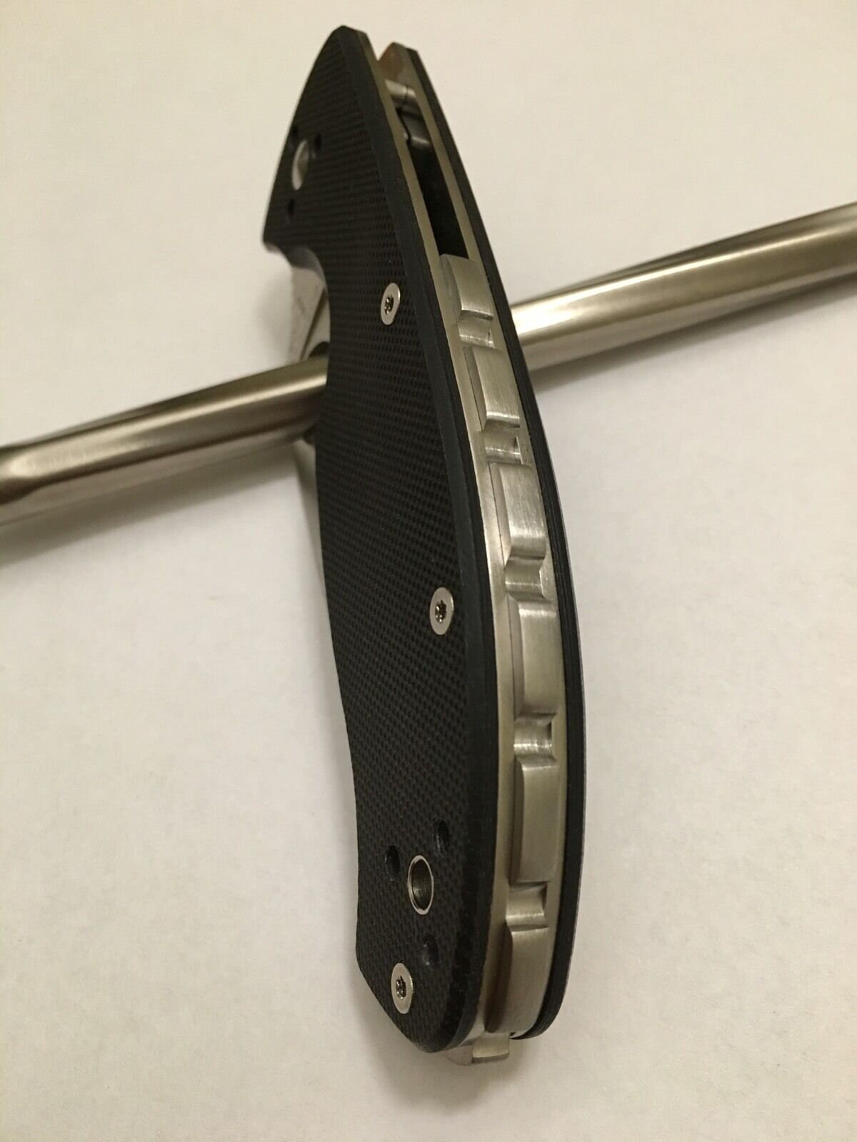 Satin Finish Titanium Back Spacers Custom Made for Spyderco Etsy