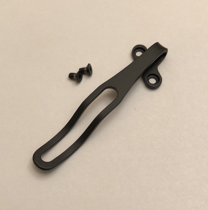 Black Titanium Deep Pocket Clip for Kershaw Leek 1660CKT Etsy