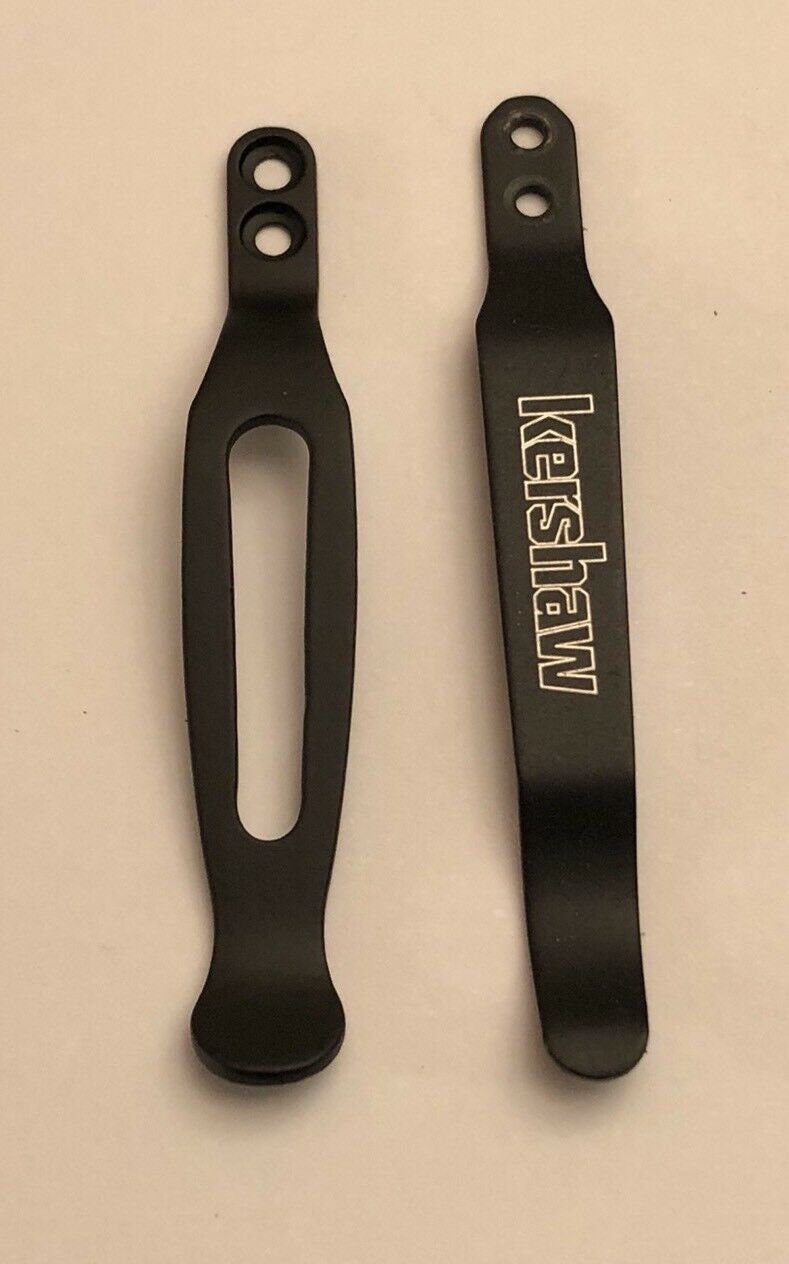 Black Titanium Pocket Clip For Kershaw Link 1776 1776ST Knife Etsy
