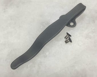 Clip de bolsillo de titanio negro para porte profundo para cuchillo Gerber Empower and Propel Downrange