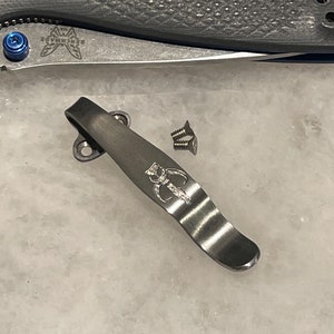 Satin Titan Tiefe Tasche Clip Für Benchmade Griptilian 551 553 550 Mini Griptilian 555 556 557 Messer