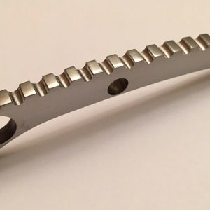 Titanium Back Spacer For Spyderco Military Folder Pocket Knife C36GP 2017-18 CQI Model
