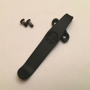 Black Titanium Deep Carry Pocket Clip Made For Kershaw Blur Pocket Knife 1670BLK