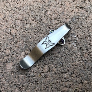 Satin Titanium Deep Carry Pocket Clip For Osborne Benchmade 940-1 940-2 940S-2
