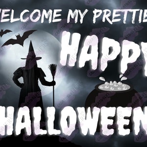 WITCH Sign | Halloween Sign | Halloween Wreath Sign | Halloween  Decor | Halloween Door Decor