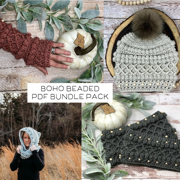 Beaded Head Wrap Etsy