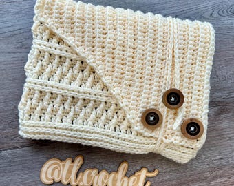 Turnberry Book Sleeve, Crochet, PDF Pattern, Tablet Cover, iPad, Kindle, Bible