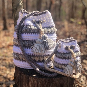 Thundersnow Bucket Bag Crochet Pattern Crochet Purse Pattern - Etsy