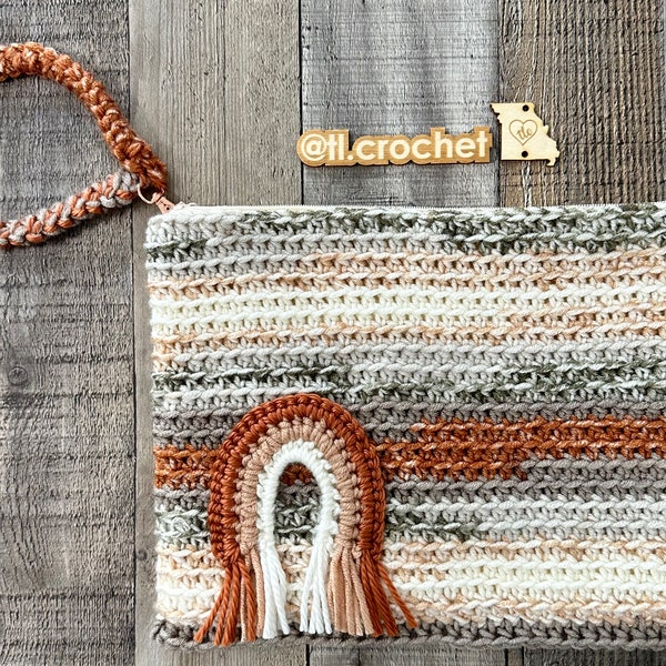 Simple Pouch Crochet Pattern, Easy Crochet Pattern, Beginner Friendly Crochet Pattern, PDF Digital Download Crochet Pattern, Written Pattern