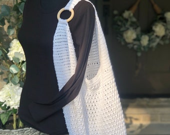 X-Stitch Markttasche, Häkelmuster, Baumwolltasche, Umhängetasche, Schultertasche