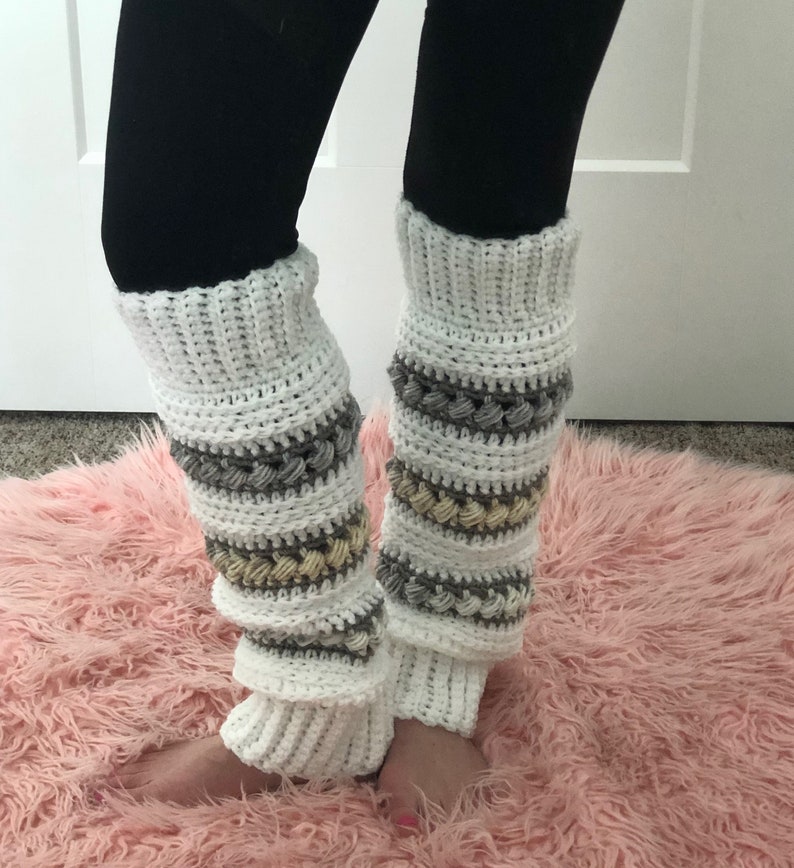 Thundersnow Leg Warmers Crochet PDF Pattern Adult Leg Etsy