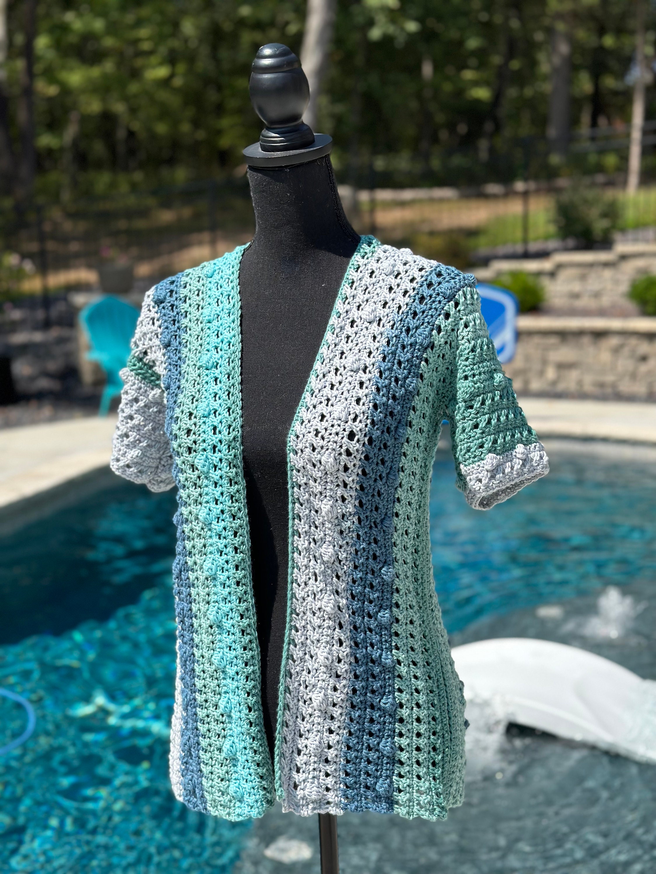 30 Duster Crochet Patterns for Boho Layers, Lace Cardigans, and Statement Coats 32 Exes and Ohs Cardi Duster Pattern