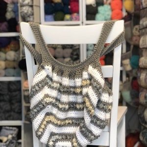 ThunderSnow hobotas, haakpatroon, draagtas, strandtas, zwembad, accessoires, handdoeken, zonnebril, doe-het-zelf, handgemaakt cadeau (pdf-patroon)