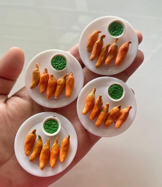 ミニチュア ミルチ バジ 冷蔵庫マグネット、インド料理ミニチュア 