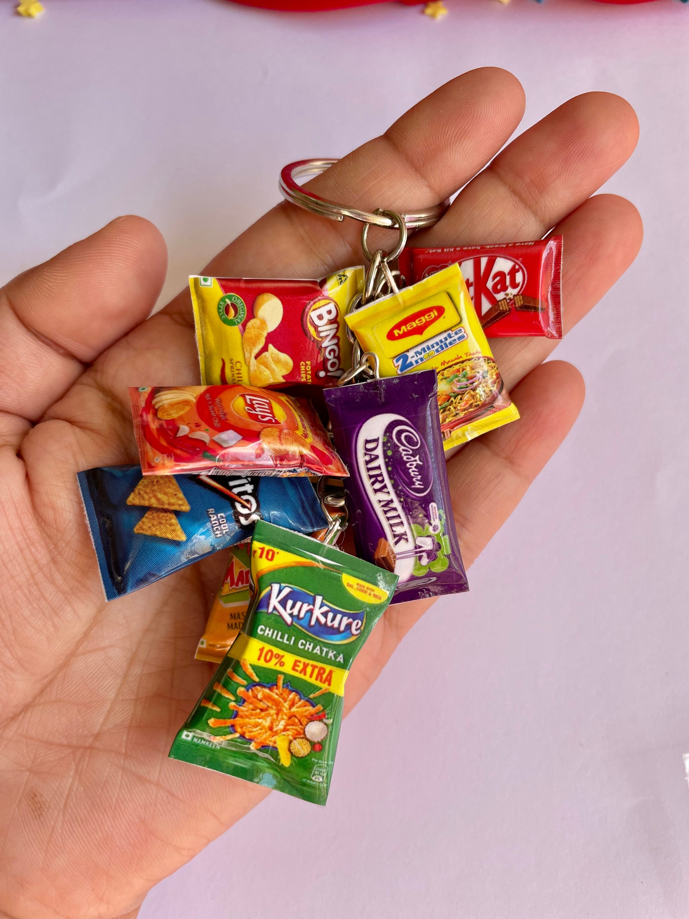 Miniature Snacks Keychain miniature Snacks Jewelry Snacks Earrings Snacks Jewelry Mini Food Charms Etsy