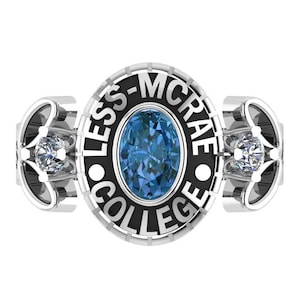 Men&#39;s Oval Birthstone Class Ring, Unique Class Ring, Class Of 2024, Personalized College Ring, Graduation Ring, Custom High School Ring