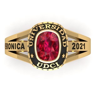 Custom Graduation Gift For Her, Man Custom Silver 925 High School Class Ring, Class Rings For Woman, Graduation Ring, Graduation Gift