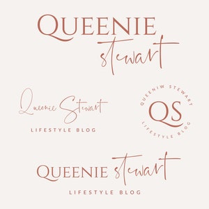 Photography Watermark Logo Design Boutique Handmade Salon Beauty Makeup Logo Branding Kit Social Media Branding Kit Dark Light Watermark