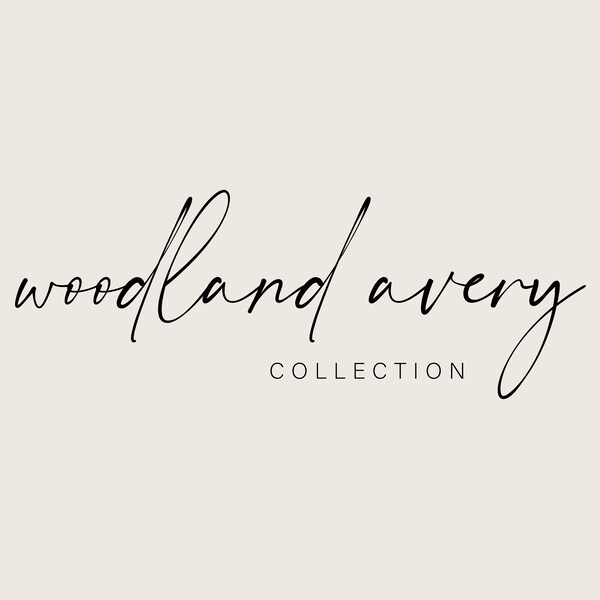 Script Logo, Minimalist Brand Design, Boutique Logo Design, Small Business Branding Logo, Classy Design Handwritten Aesthetic Cursive Font