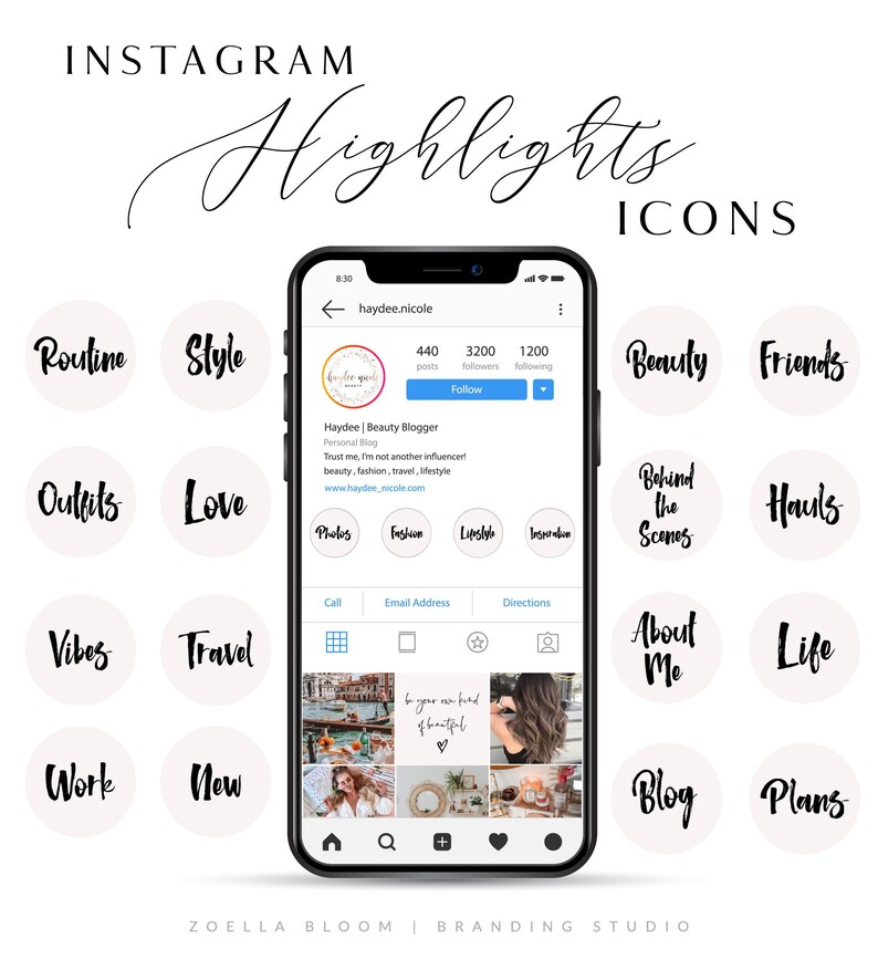 100 Text Only Instagram Story Highlight Icons Instagram - Etsy