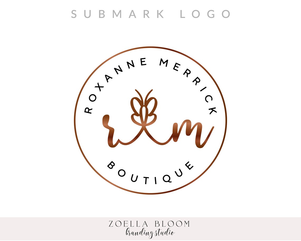 Boutique Branding Kit Logo Design Branding Kit Banners Etsy