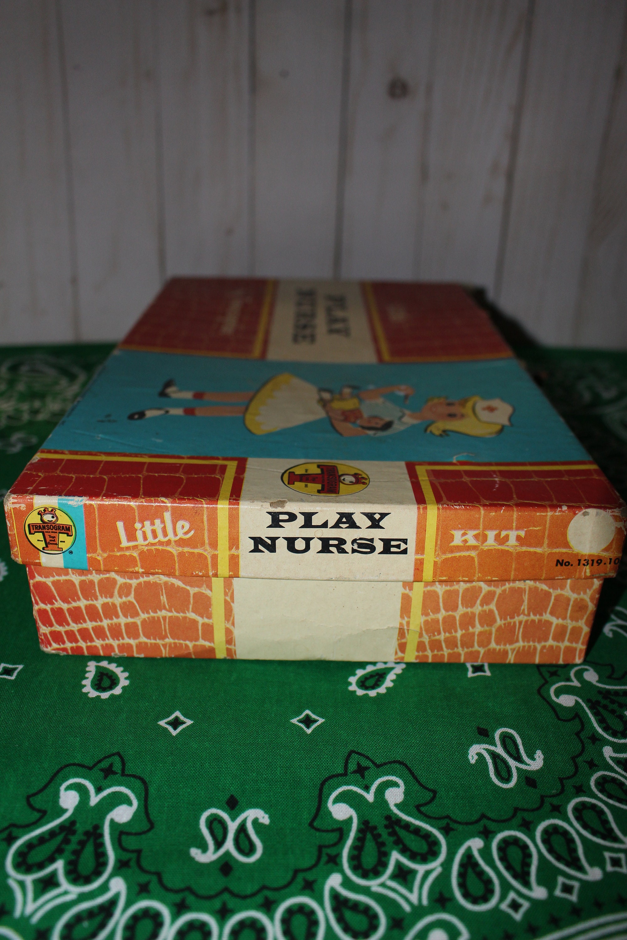 Vintage Little Play Nurse By Transogram made in USA 1320-0750 Nurse Kit ...