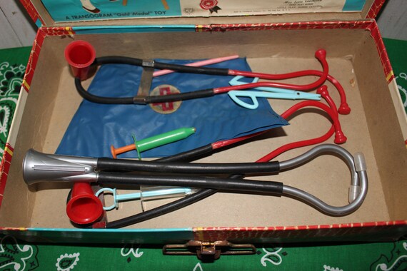 Vintage Little Play Nurse By Transogram made in USA 1320-0750 Nurse Kit ...