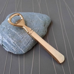 Vintage brass bottle opener, Brass gifts, Sale