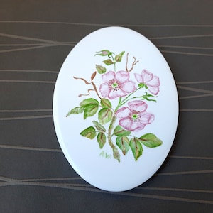 Vintage ceramic wall plaque
