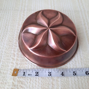Vintage copper baking mold, Cake mold, Kitchen decor