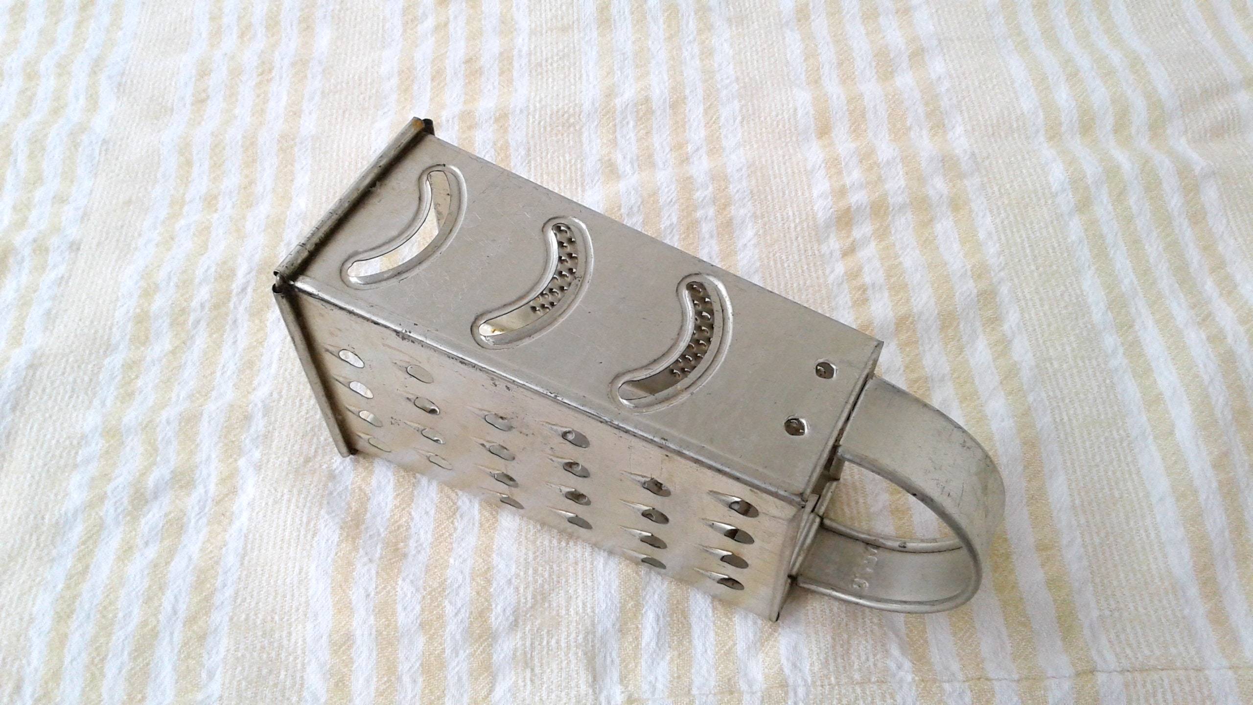 Vintage metal grater, Cheese grater