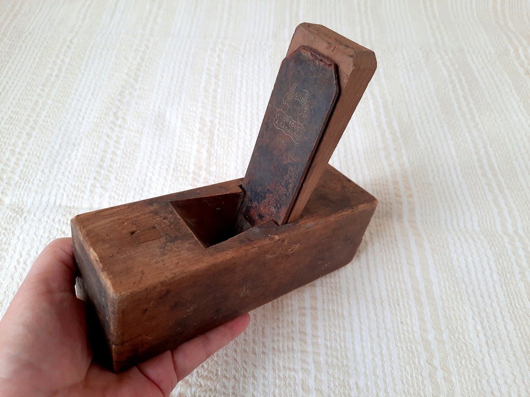 GOLDENBERG, Antique German Woodworking Hand Plane - Etsy