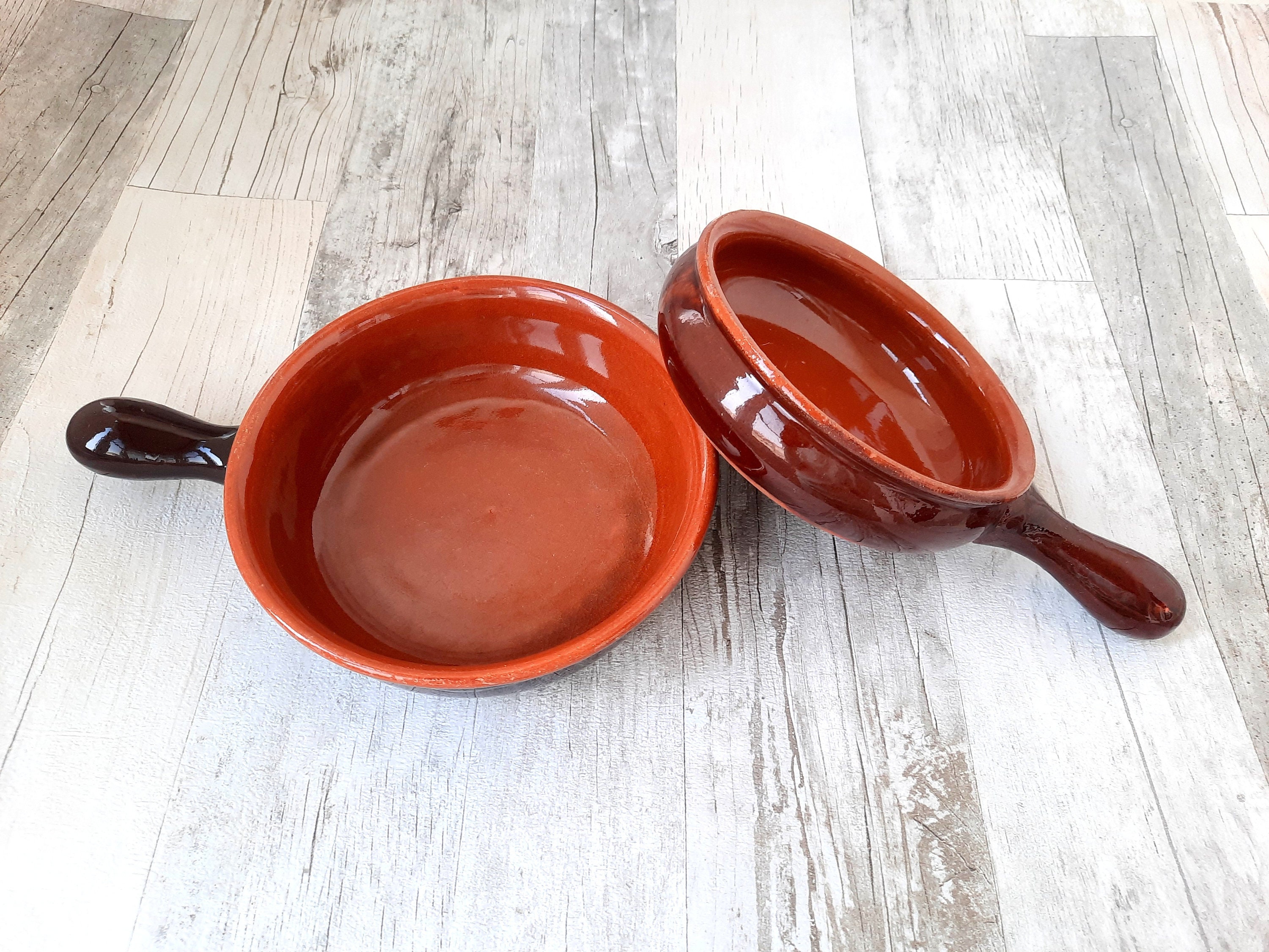 VULCANIA Italian Pottery Set 2 Clay Pots for Cooking Clay Etsy