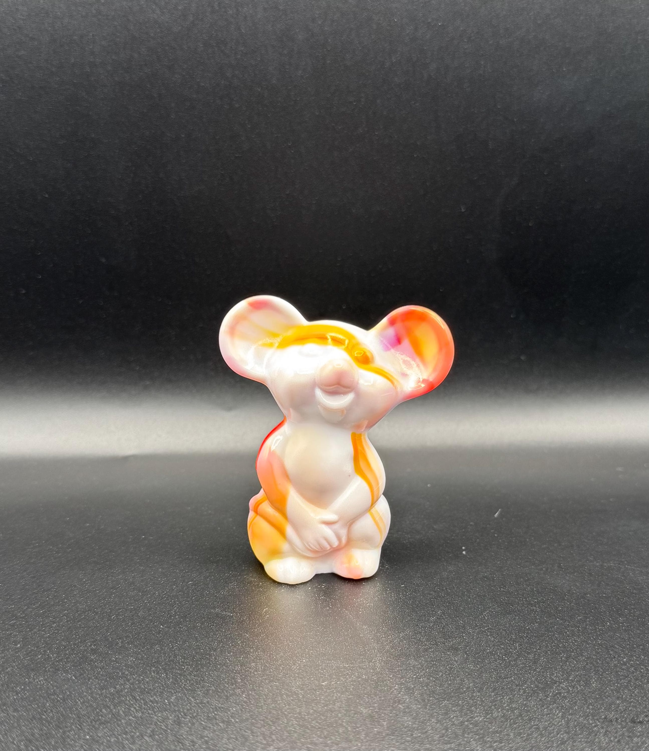 Fenton Glass Mouse - Etsy