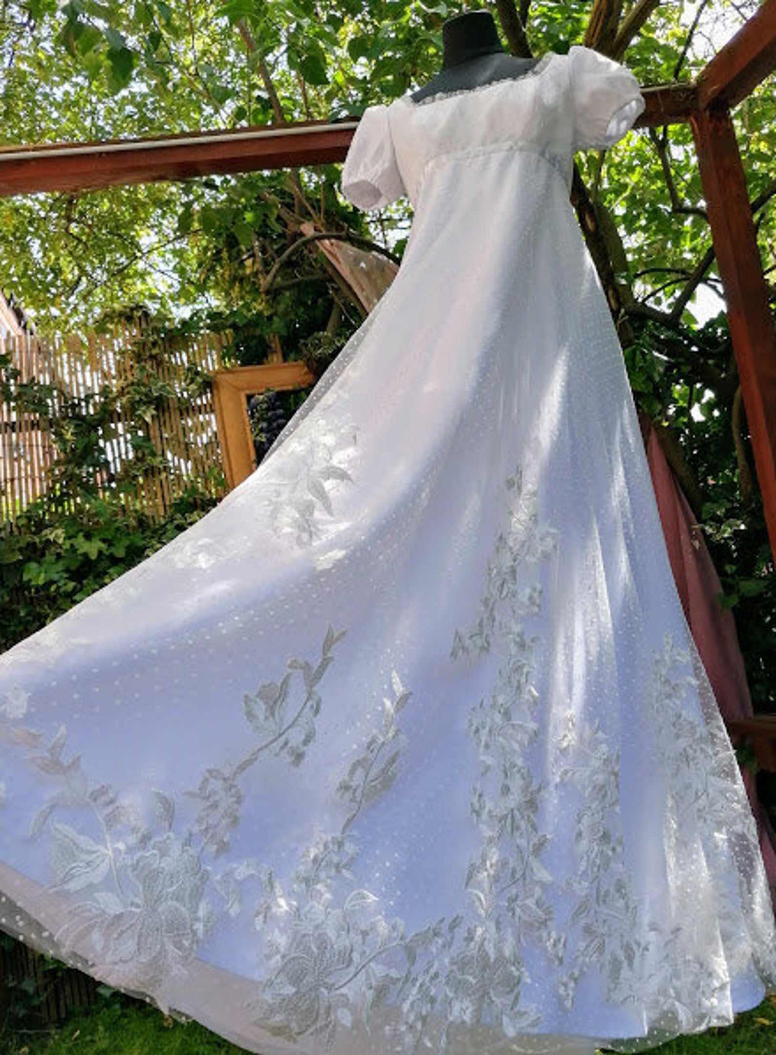 Daphne Bridgerton wedding dress inspired regency wedding | Etsy