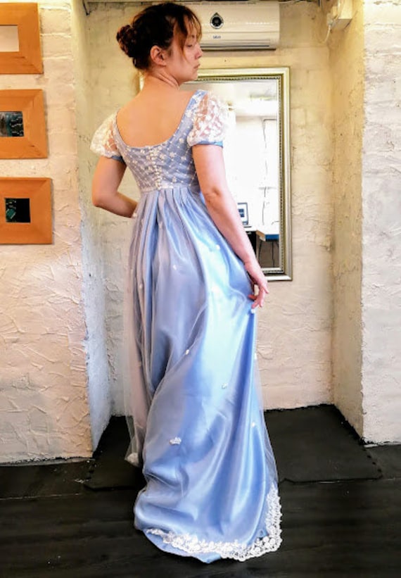 Satin dress size 4 sales
